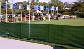 Temporary Fence Sight Block