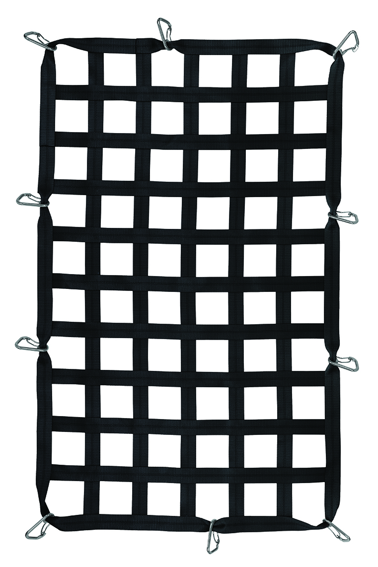 2" Webbing Cargo Net With Snap Hooks
