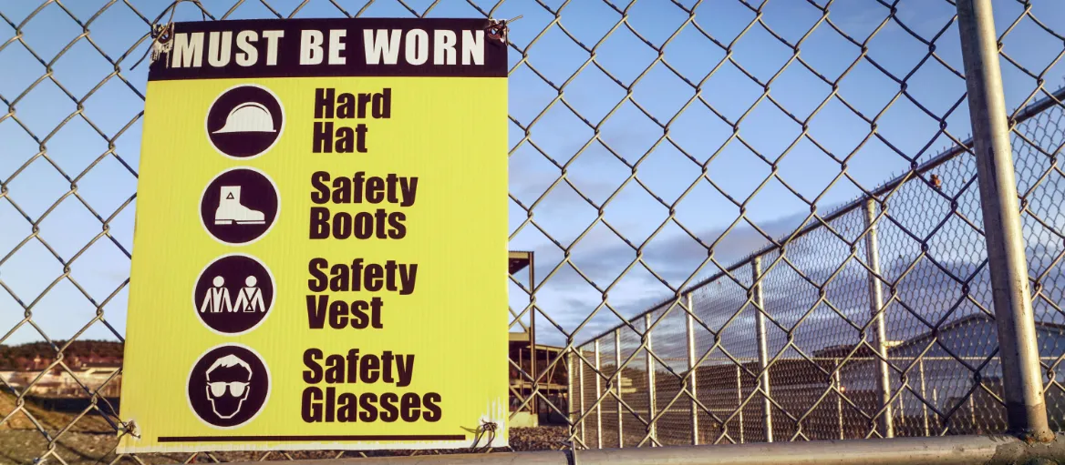 Accident Prevention Sign