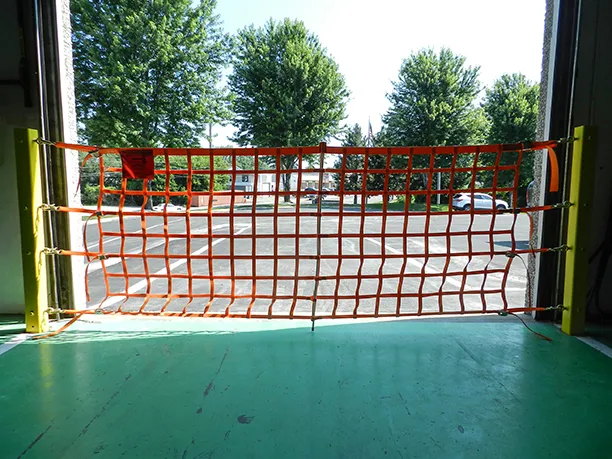 In-Ground Post Mounted Loading Dock Safety Net