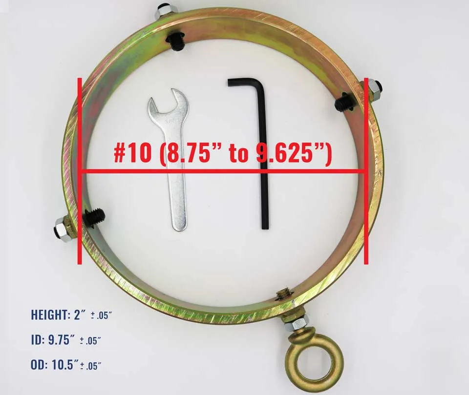 Size 10 Bollard Anchor Ring