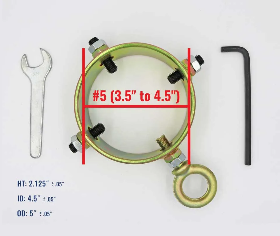 Top Down Bollard Ring Configuration