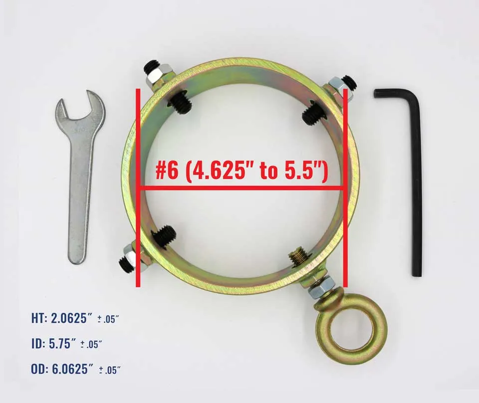 Size 6 Bollard Anchor Ring