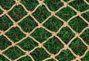 Decorative Knotted Rope Netting