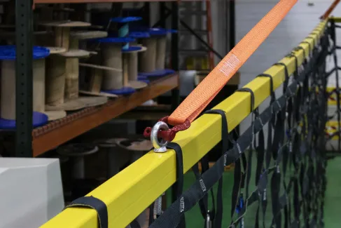 Custom Barrier Net close-up