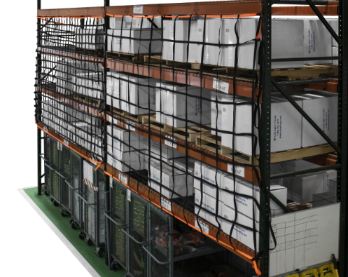 11 Inch Webbing Pallet Rack Netting