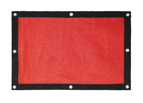 Red Shade Cloth view 2