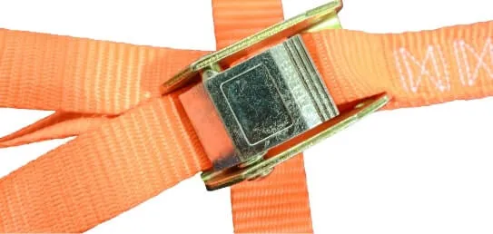 Cam buckles attached to netting