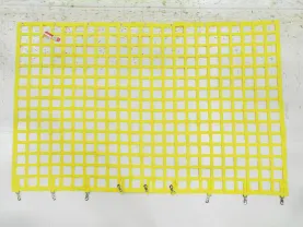 Custom yellow cargo net