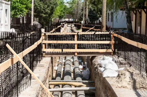 Walkway Temporary Fence