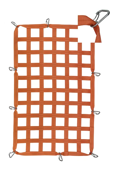 2 Inch Webbing Cargo Net with Snap Hooks