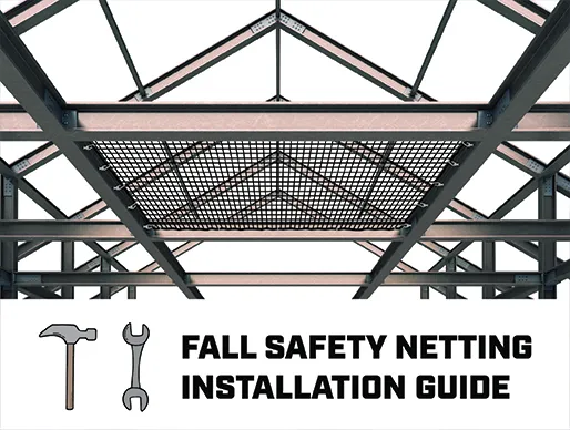 Fall Safety Netting Installation