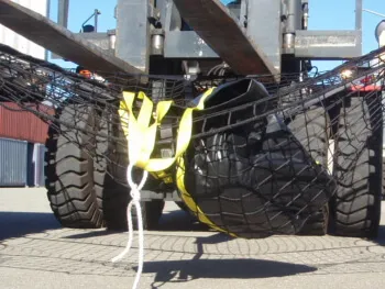 Ground view close up